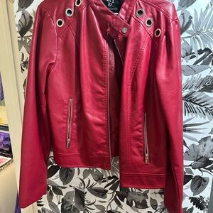 Red Leather Jacket
